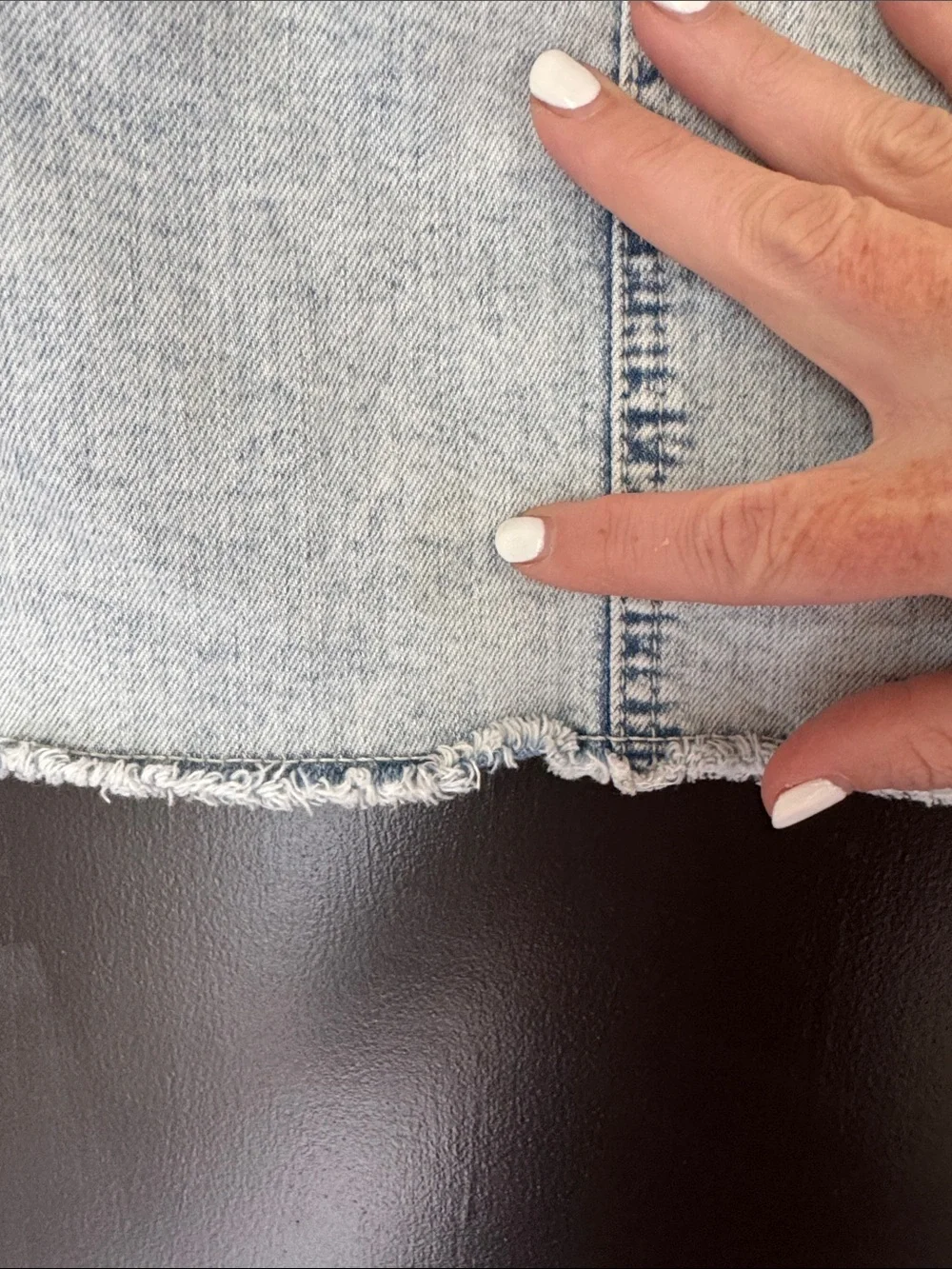 OshKosh B'gosh Light Blue Denim Overall Skirt